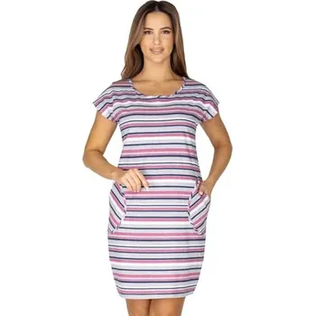 Dámská noční košile Dámská noční košile 412 REGINA růžová (hot) XL