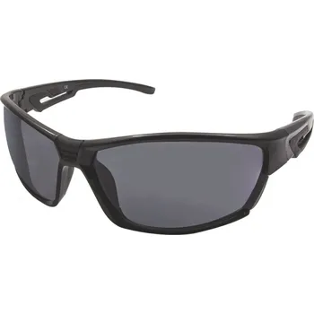 Sluneční brýle Mistrall brýle polarizační šedé s černými obroučky