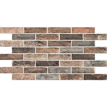 Obklad PVC obkladový omyvatelný panel Brick Burnt 96 x 48,5 cm