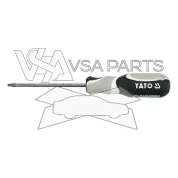 Šroubovák YATO Šroubovák TORX T15 s otvorem