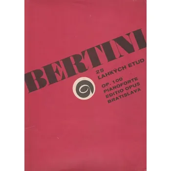 Henri Bertini - 25 lehkých etud op. 100