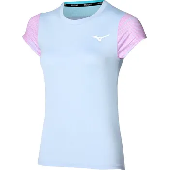 Dámské tričko Dámské tričko Mizuno Charge Printed Tee Halogen Blue XL