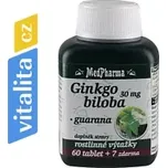 MedPharma Ginkgo Biloba 30 mg + Guarana 67 tbl.