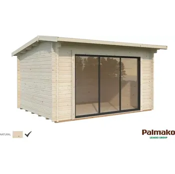 Zahradní domek Zahradní domek Palmako INES 11,1 m2 SLIDE (Rozměr: 410x320 cm, tl.44 mm)