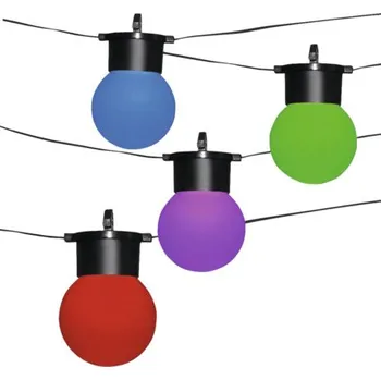 LED páska LED světelný RGB řetěz KingBerry 31431 25x 0,08W 7,5m s dálkovým ovládáním