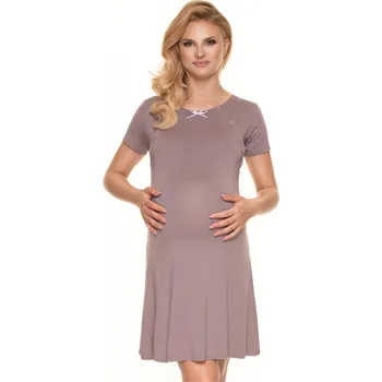 Dámské pyžamo PeeKaBoo Dámské těhotenské pyžamo Wahoko cappuccino S/M