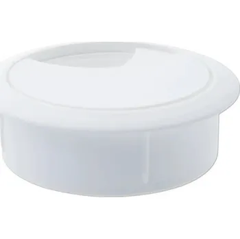 Kabelová průchodka plastová Ø 70mm, bílá