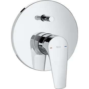 Vodovodní baterie Roca Atlas vanová baterie pod omítku chrom A5A0690C00