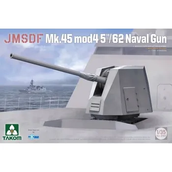 Plastikový model Takom 1/35 JMSDF Mk.45 mod45''/62 Naval Gun