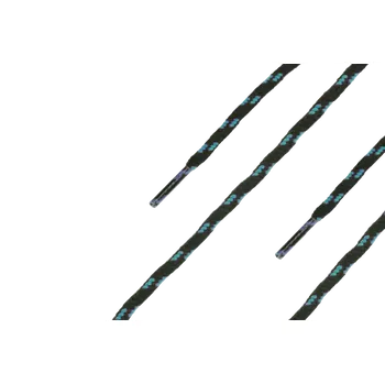 Tkaničky do bot Černozelené kulaté tkaničky do bot HAIX 230 cm (IT-905012) (Kulaté černozelené tkaničky 230 cm do protipořezových bot pro lesa HAIX IF Mountain. )