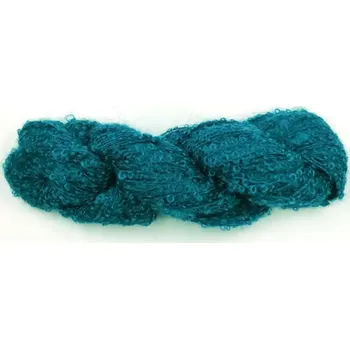 Příze Mohair by Canard Bouclé Mohair Petrol 1033 (Mohérová příze Bouclé Mohair Petrol)