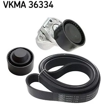Sada žebrovaných klínových řemenů SKF VKMA 36334