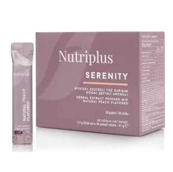 Čaj Farmasi Nutriplus Serenity čaj s broskvovou příchutí 30x 1,7 g