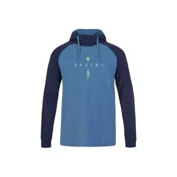 Pánská mikina RAFIKI TRAVERSE ensign blue/ink XL; Modrá mikina + DÁREK DLE VÝBĚRU!
