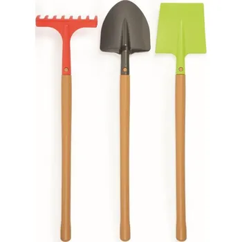 Hračka na písek Ecoiffier Sada velkého zahradnického nářadí (3 ks) 70 cm