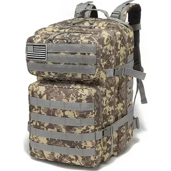 turistický batoh Partizan Tactical - Taktický batoh o objemu 40 L (BPT9-40) s MOLLE ACU Pixel. 2332