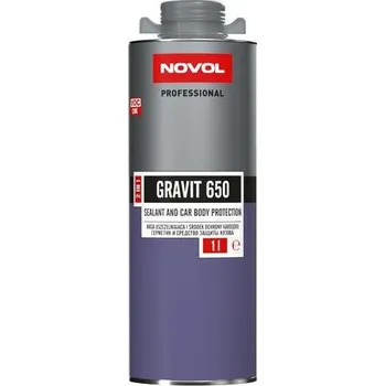 Novol Gravit 650 karosářský tmel a ochrana podvozku 1 l, šedý