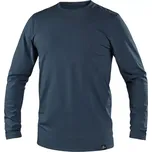CANIS CXS SIMON Pánské tričko s dlouhým rukávem tmavě modrá - XL