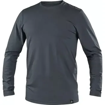 CANIS CXS SIMON Pánské tričko s dlouhým rukávem antracitová - 3XL