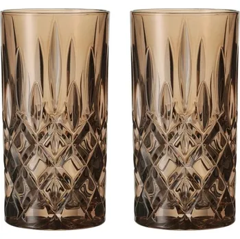 Talíř Longdrink Tobacco sada 2 kusy NOBLESSE, Nachtmann ▪ Kč 620 ️ - Luxurytable.cz Nachtmann