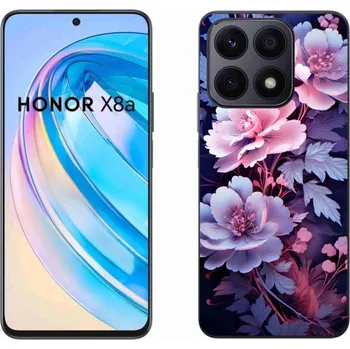 Pouzdro na mobilní telefon Gelový kryt mmCase na Honor X8a - květiny 11