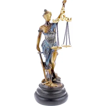 TifanTEX Socha spravedlnosti Justitia 33cm Soška
