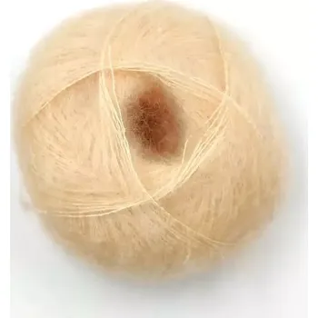 Příze Mohair by Canard Brushed Lace Broskev 3020 (Mohérová příze Brushed Lace Peach)