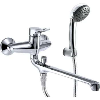 Vodovodní baterie Lugano - vanová nástěnná baterie, s příslušenstvím LU31B