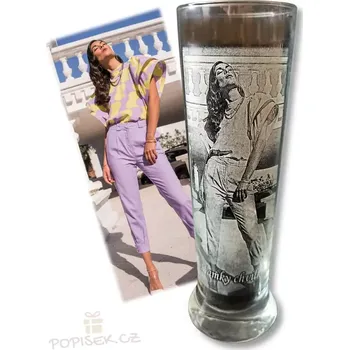 Stolování Popisek.cz | fotka na sklenici | 0,5l bez ucha