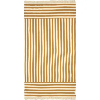 Nobodinoz Portofino Plážový ručník Honey Stripes Waffle