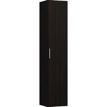 Koupelnový nábytek Base - vysoká skříňka 35x165 pravá hluboká, tmavý jilm H4026721102631