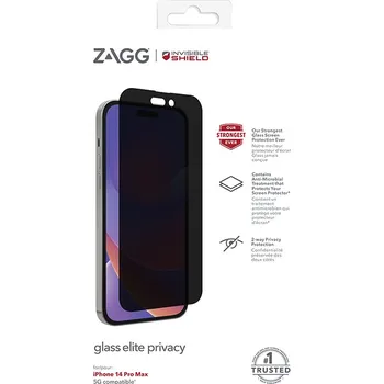 INVISIBLESHIELD ZAGG Invisible Shield Elite Privacy sklo iPhone 14 Pro Max 200110150