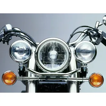 Osvětlení pro motocykl Rampa na přídavná světla Fehling Yamaha Xvs 1100 Classic 99-02 chrom