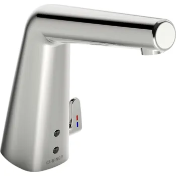 Hansadesigno Style - elektronická umyvadlová baterie, 6 V, Bluetooth 51792201