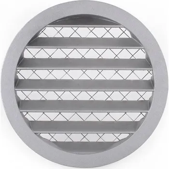 Ventishop ALKR 100 kruhová hliníková větrací mřížka se sítem