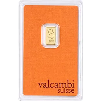 Valcambi Zlatý investiční slitek 1 g