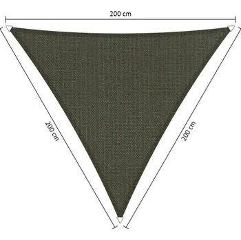 Stínicí technika Lazy Momo Sluneční Trojúhelník shadow - 2,0 x 2,0 x 2,0 m Barva: Deep šedá