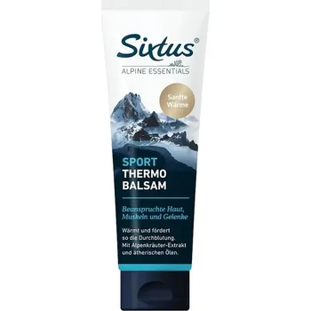 Masážní přípravek SIXTUS hřejivý krém SPORT THERMO BALM - 125ml KCK-161693