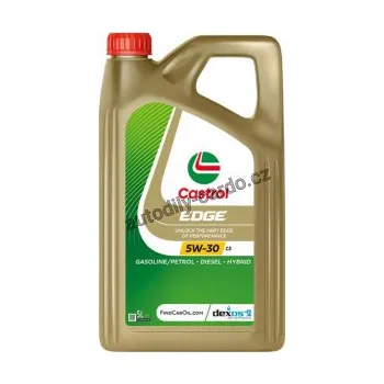 Provozní kapalina Castrol EDGE 5W-30 C3 5L + štítek