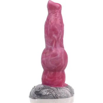 Dildo YOCY Dildo Pes Retrívr Barva: Růžová, Varianta: S Přísavkou