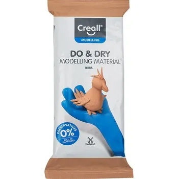 modelína a plastelína Hmota modelovací Creall Do & Dry, samotvrdnoucí, 500 g, terakota