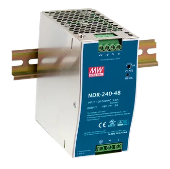 spínaný zdroj Zdroj na DIN lištu 240W, 24V [NDR-240-24]