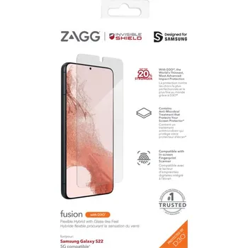 INVISIBLESHIELD ZAGG Invisible Shield Fusion D3O hybridní sklo Samsung Galaxy S22 5G 200309359