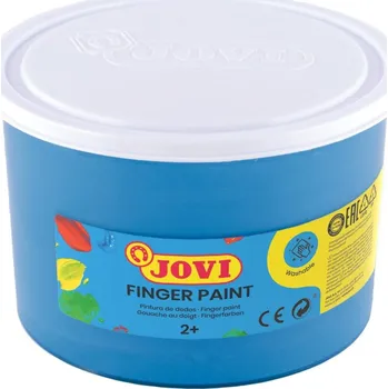 Speciální výtvarná barva Prstové barvy JOVI 500ml modrá - 56121