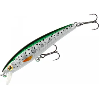 Umělá nástraha Mikado WOBLER FISHUNTER NEEDLE - 7.5cm/RAINBOW TROUT - PLOVOUCÍ - 1 ks