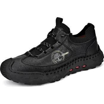 Pánská běžecká obuv Outdoorové tenisky MIX587 Barva: Černá, Velikost: 46