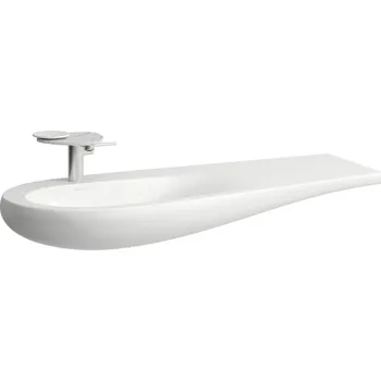 Umyvadlo Alessi One - umyvadlo do nábytku 120x50/35, bez otvoru pro baterii, neuzavíratelný odpad H8149734001091