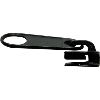 Zip KORTEXIN Zipový jezdec N76 černý