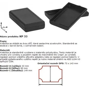 Dárková krabička Krabička KP 33