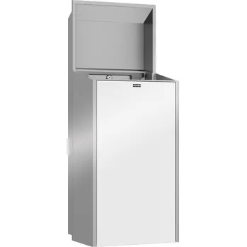 Odpadkový koš EXOS EXOS605EW - odpadkový koš k montáži pod omítku, 30 L bílý 2030034664